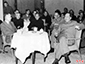 1961年5月1日毛主席在上海会见新闻文化界知名人士，右起：毛泽东、柯庆施、金仲华、陈望道、曹荻秋、周谷城