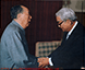 1975年7月1日上午毛主席会见泰国总理克立・巴莫