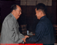 1975年8月27日在毛主席柬埔寨国防大臣乔森潘
