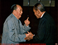 1975年8月27日毛主席会见柬埔寨王国首相宾努